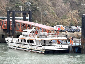 鴻宇海運夏日海洋號2月5日開航南北竿航線,提供更多時段船班,便利連結兩地交通。(圖:馬祖日報)