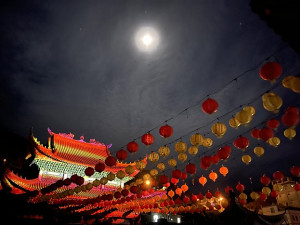 點亮馬祖,十二暝上彩暝點燈儀式。(圖與文:陳鵬雄)