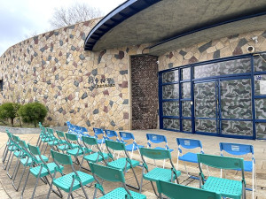 　斥資4千餘萬元改造的大澳山戰爭和平紀念公園12主題館，今天要舉辦展示館更新開幕啟用儀式。（圖／文：陳鵬雄）