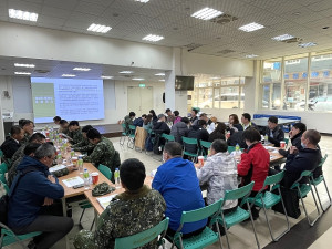 　北竿塘岐靶場遷移聯合推動小組5日在北竿召開第一次會議，達成多項具體共識可望加速落實。（圖／文：陳鵬雄）
