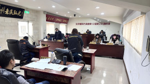 　北竿鄉代會第12屆第2次臨時會6日閉會，所會一行今天要前往議會旁聽。（圖／文：陳鵬雄）