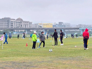 地區學生參加113年全國中等學校運動會木球資格賽,敬恆國中曹媛婷、中山國中王擷維2人順利取得全中運會內賽資格。(圖:敬恆國中)