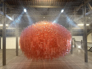 　文化處完成橋仔五間排歷史建築一、二樓重新佈局策展，為聚落新增可以說故事的人文景點。（圖／文：陳鵬雄）