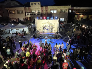 2024北竿硬地超級馬拉松選手之夜及雲臺操演熱力登場。(圖/文:陳鵬雄)