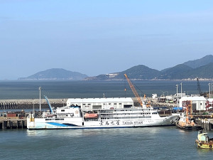 民意機構連署臺馬之星改為週五夜航,連江縣交旅局說明執行計畫。(圖:本報資料室)