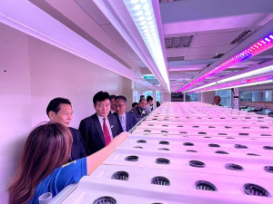 介壽國中小職業試探及體驗中心29日揭牌典禮,提供地區5-7年級學生進行農業、餐飲相關課程職業試探。(圖/文:馮紹夫)