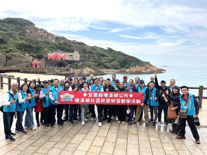 宜蘭縣礁溪鄉長張永德31日率領鄉代表會與各社協幹部進行研習觀摩,首站前往牛角社協參訪。(圖:牛角社協)