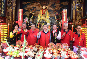 　玄天上帝聖誕萬壽慶祝活動登場，馬祖境天后宮組團祝壽。（圖／文：曹重偉）