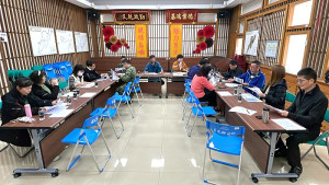 連江縣交通旅遊局12日召開莒光鄉觀光行銷推廣活動協調會議,希望結合各方資源及意見,創造莒光觀光新亮點。(圖/文:宋幸儒)