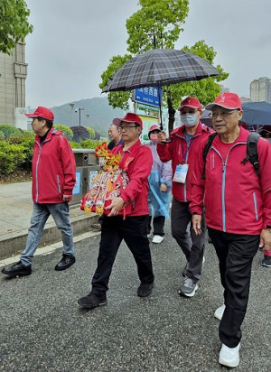 　東引境天后宮前進大陸連江城關媽祖廟會香，13日下午平安賦歸。（圖：東引境天后宮）