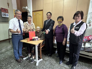 福澳村林依雪93歲生日　縣長登門獻上祝福