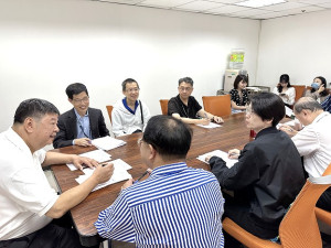立委陳雪生關心馬祖社會住宅興建計畫,19日邀相關單位討論進度。(圖:立委陳雪生辦公室)