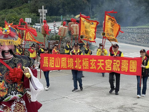 　慶祝媽祖聖誕，天后宮昨日舉辦盛大祝壽活動。（圖：馮紹夫、馬港天后宮）