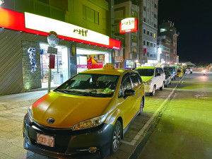 交旅局公告,連江縣計程車運費7月1日起調漲至120元。(圖/文:馮紹夫)