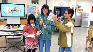 敬恆國中小母親節活動。(圖:宋幸儒)