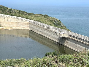 　春雨挹注，馬祖各水庫水位終於止跌回升。（圖／文：陳鵬雄）