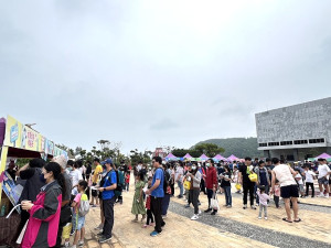 迎向健康人生,531無菸日健康宣導。(圖與文:馮紹夫)