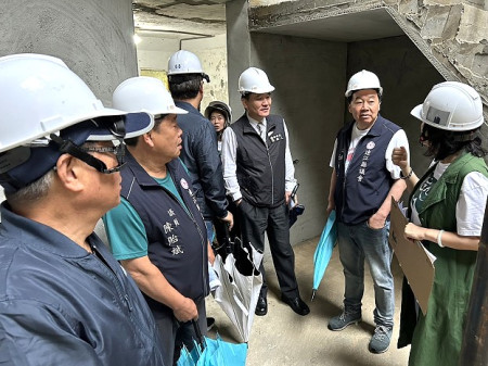 議會縣政考察走訪南竿鄉西區主要工程及建設項目。(圖/文:曹重偉)