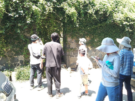 基隆市國中社會領域輔導團參訪馬祖南竿鄉珠螺國小舊址。(圖/文:黃沛宣)