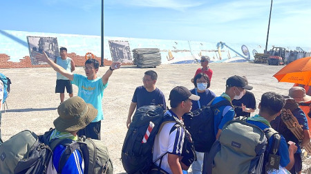 珍重再見!連江縣113年國民中學童軍大露營畫下美麗的句點,學員們展現團隊合作、互助友愛的精神,為自己留下生命中永恆且深刻的回憶。(圖/文:宋幸儒)
