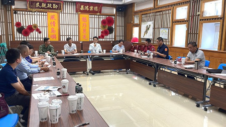 2024年馬祖莒光定向越野賽協調會議,3日在莒光鄉公所3F會議室召開,邀請地區各界參與。(圖/文:宋幸儒)