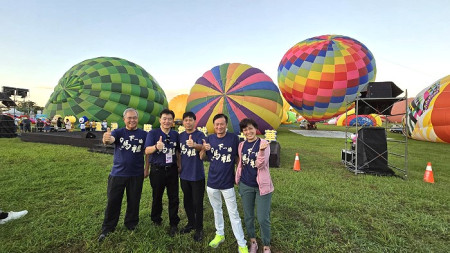 馬祖X台東觀光連線,台東國際熱氣球嘉年華。(圖:馮紹夫、交旅局)