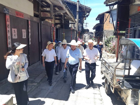 議長張永江日前陪同新北市議長蔣根煌參訪福建梅花鎮,希望促進兩岸文化交流。(圖:連江縣議會)