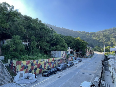 　「北竿好室」社會住宅預定地在代表會對面，未來將出現地上7層建築提供60戶社宅。（圖／文：陳鵬雄）