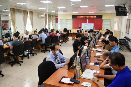 　縣府召開第24次主管週報。（圖／文：曹重偉）