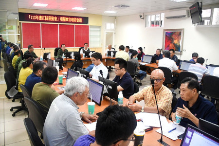 　距縣運系列活動展開只剩半個月，縣運會籌備處22日召開113年連江縣運動會相關事宜確認會議，縣長王忠銘期許大會各部充分合作。（圖／文：曹重偉）