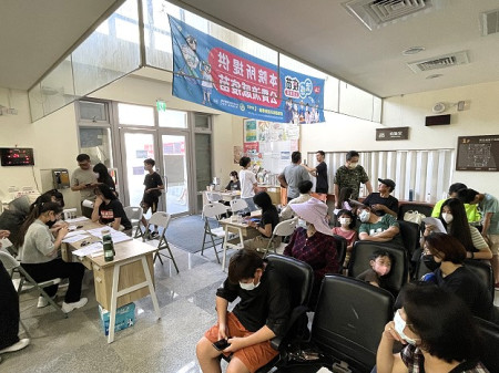 　台北醫學大學114醫療服務隊馬祖巡迴義診24日首站到北竿。（圖／文：陳鵬雄）