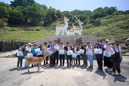 產發處113年手護大坵-拔除玉珊瑚活動31日正式起跑。(圖:產發處)
