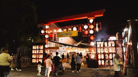 馬祖好物前進全台唯一日式市集-台中漁人町星光市集,活動期間9月6日到8日舉辦消費抽獎活動。(圖:產發處)
