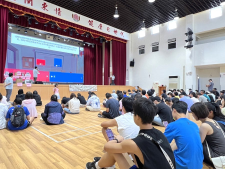 產發處2024水土保持知識擂台賽,7日上午介壽國中小舉行。(圖/文:馮紹夫)