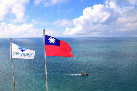 　碧海藍天好風光。（圖／文：陳其敏）