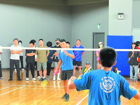 縣運羽球落幕,學生組介壽國中小6金4銀3銅最大贏家。(圖/文:馮紹夫)