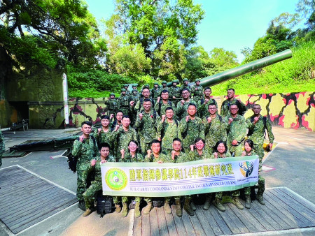 學員合影留念。（圖：許瑞麟）