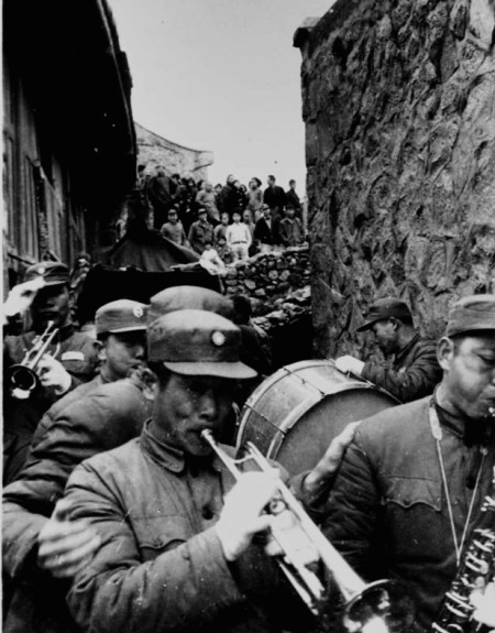 軍方樂隊支援民間婚禮(1950年代)