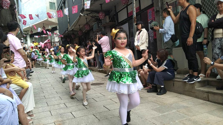 鐵板燒塔節。(圖/文:黃沛宣)