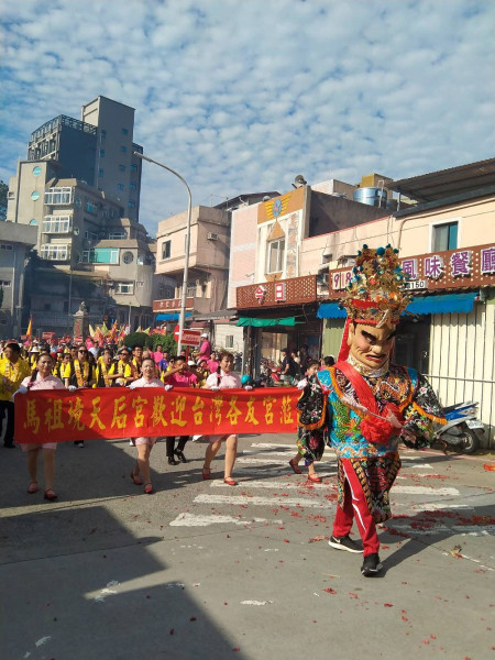 媽祖昇天祭,祭祀大典熱鬧登場。(圖與文:黃沛宣)