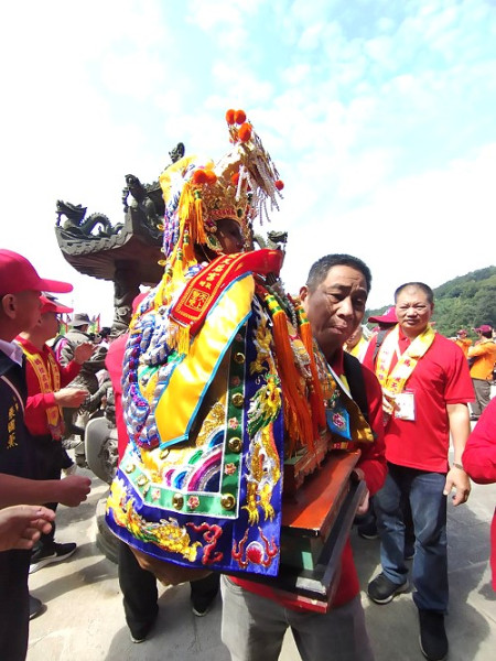 媽祖昇天祭，祭祀大典熱鬧登場。（圖與文：黃沛宣）