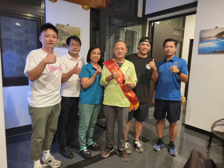 慶祝榮民節,莒光鄉公所辦理餐會邀請榮民及眷屬齊聚一堂。(圖:莒光鄉公所)