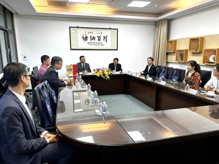 馬祖高中、海洋大學簽署友好高中合作備忘錄,藉由資源共享協助馬中學生發展。(圖:馬祖高中)