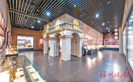 福清僑鄉博物館內部展陳。