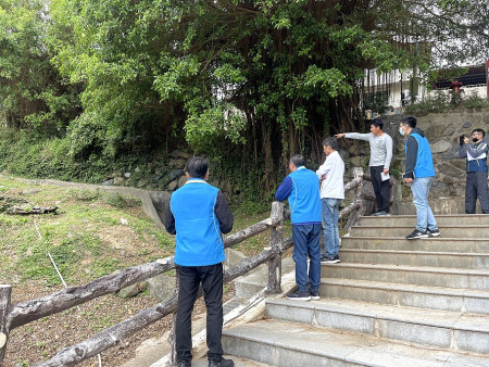 莒光鄉民代表會12日進行西莒鄉政考察行程。(圖/文:宋幸儒)