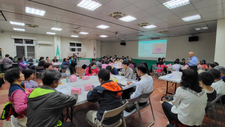 北投文化基金會主辦的「健康憲章公民參與會議」離島場在介壽老人活動中心舉行。(圖:連江縣衛生局)