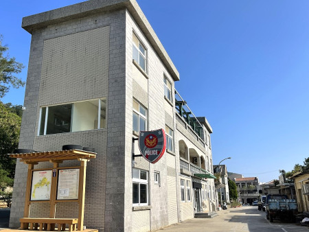 　原北竿衛生所整修做為警察所之用，工程已完工並進入驗收程序。（圖／文：陳鵬雄）