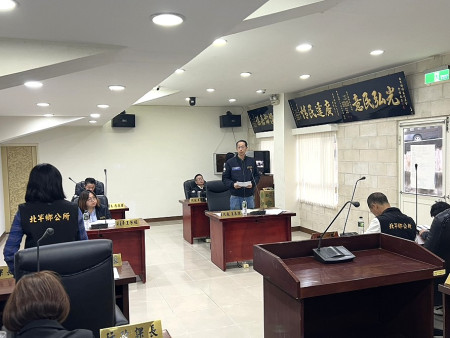 北竿鄉代會21日繼續本會期第二天鄉政總質詢議程。(圖:北竿鄉代會)