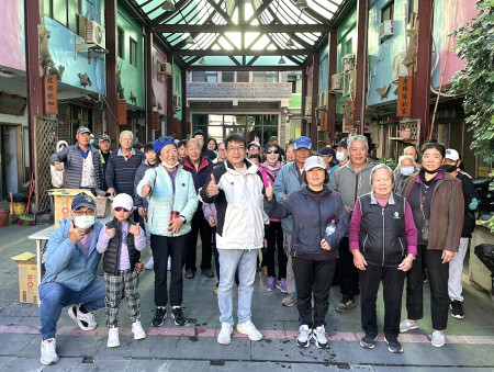 莒光鄉公所辦理113年全民健行暨闖關活動,第二站昨日在東莒熱鬧登場。(圖/文:蔡夢玲)