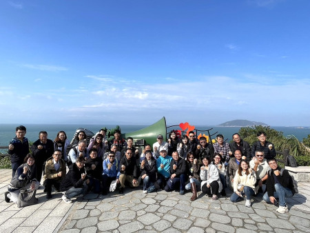 縣長王忠銘歡迎雲林縣府團隊來訪,成員3日參訪北竿戰和館和芹壁等地。(圖/文:陳鵬雄)